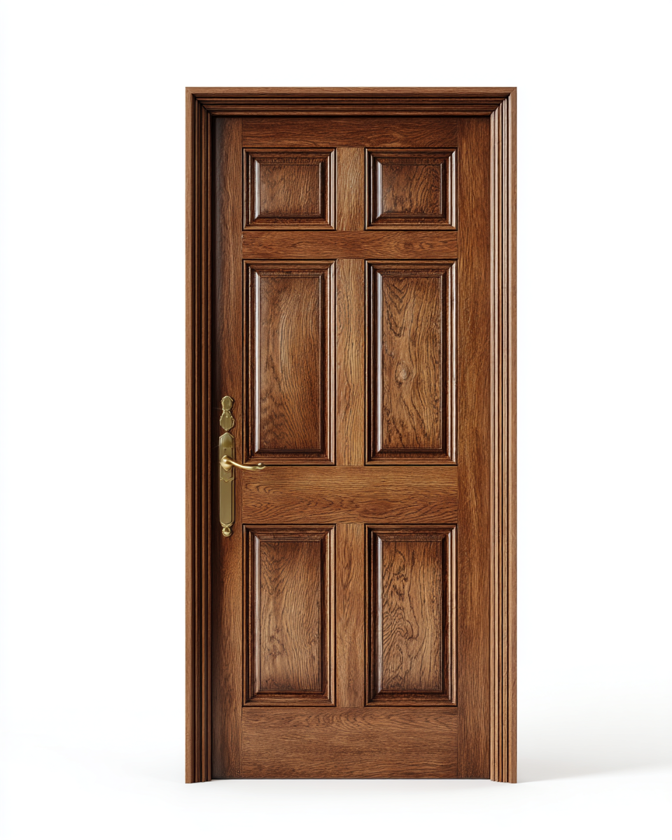 4-Panel Traditional Door
