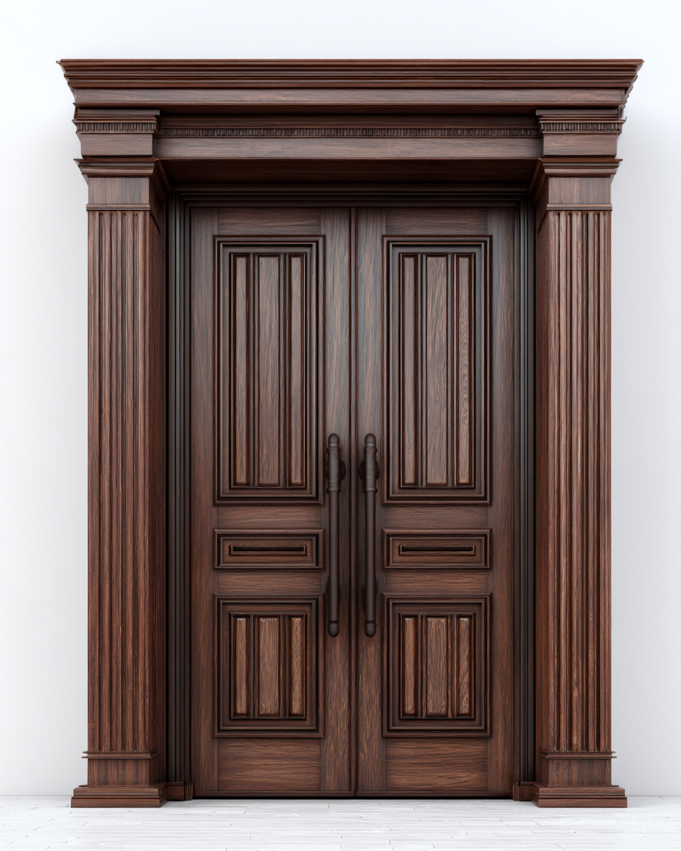 Arched Sanctuary Timber Door